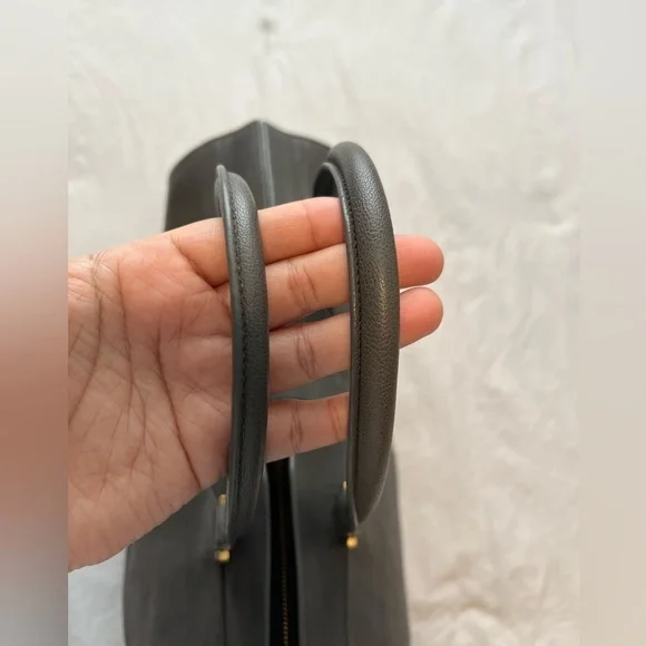 Yves Saint Laurent YSL Cabas Hand Bag Leather Authentic - Picture 5 of 14